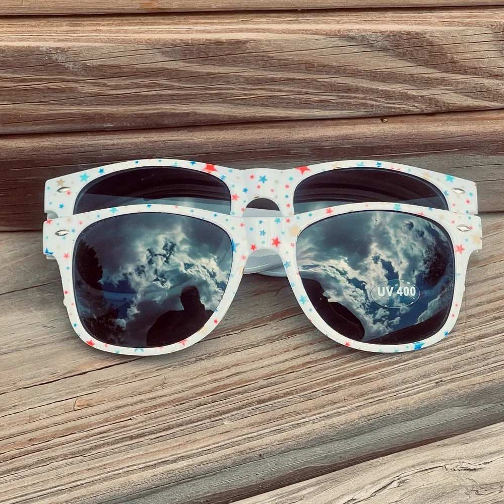 2-Pk Summer Celebration Sunglasses! NEW!